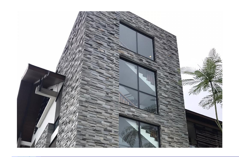 Bali Basalt for Tropical Outdoor Wall Cladding