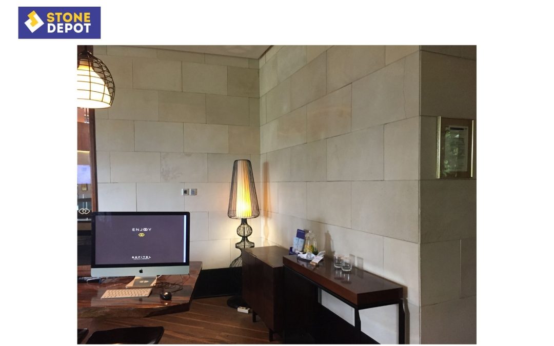 A Classic White Limestone Minimalist Masterpiece