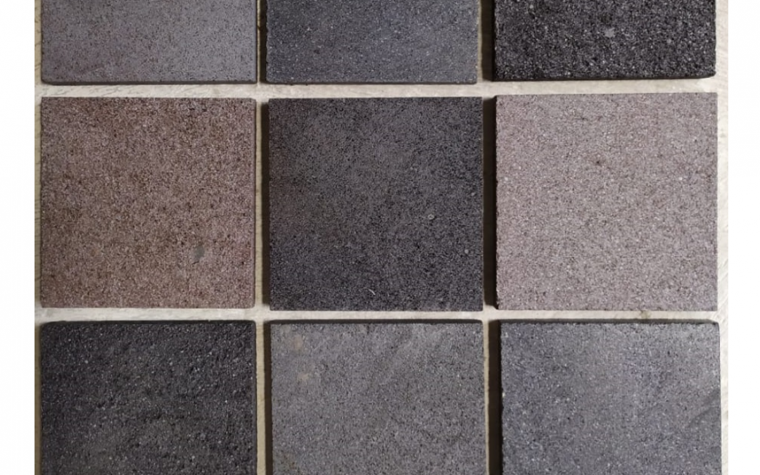 Various Exterior Decorations that use Lava Stone Tiles