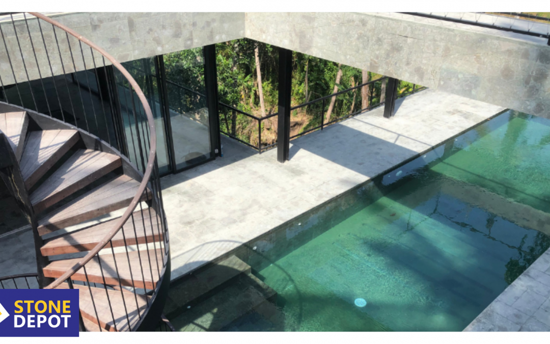 Green Sukabumi Stone for Interior and Exterior Design