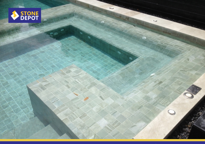 Indonesia Green Ocean Volcano Stone: A Natural Wonder for Sustainable Design