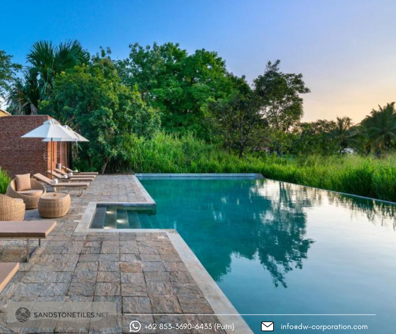 Green Sukabumi Pool Stone Exporter in India